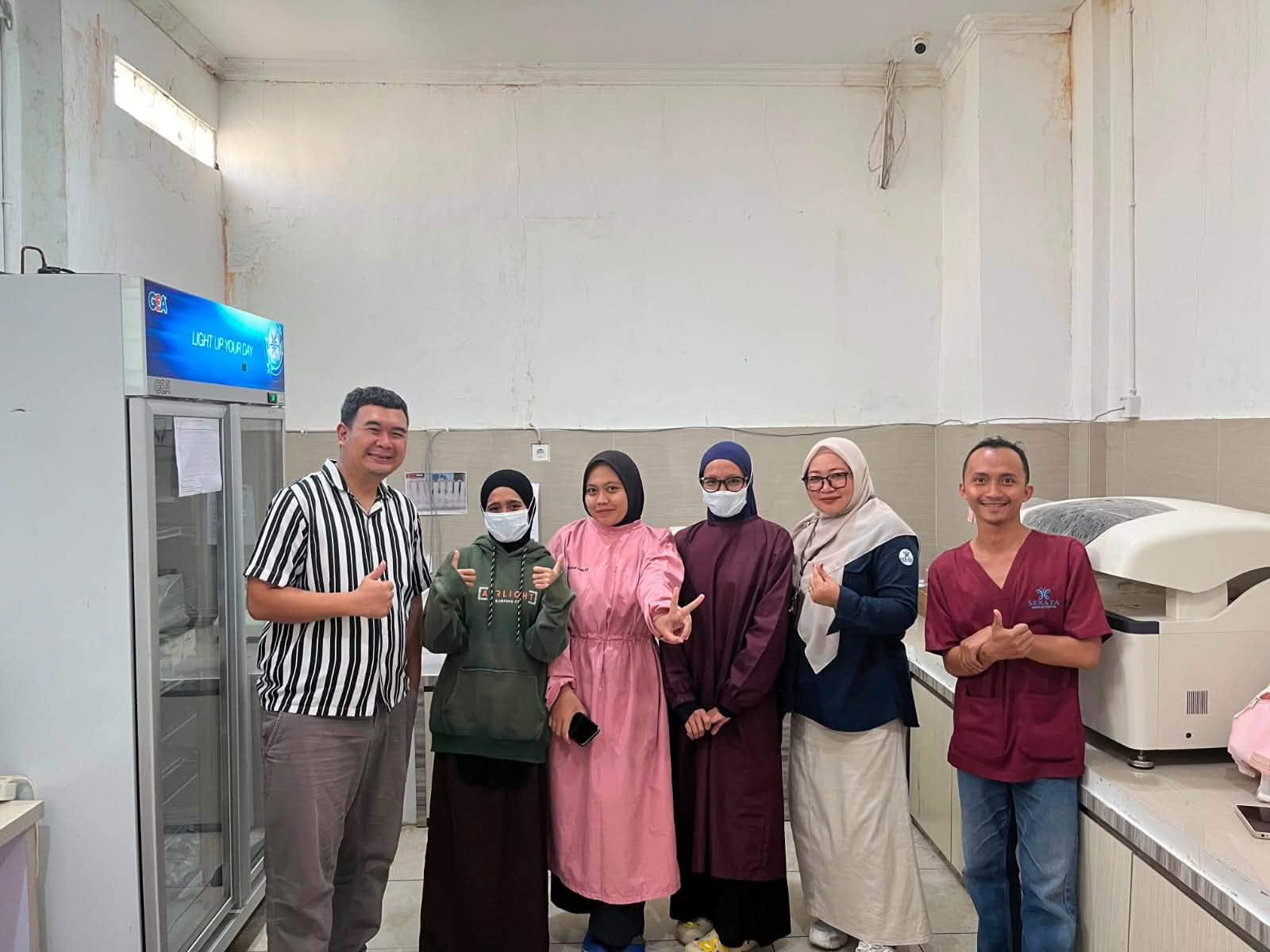 Instalasi dan Training Penggunaan TerasLIS  Laboratory Information System di Laboratorium Klinik Sekata Batu Kajang Kalimantan