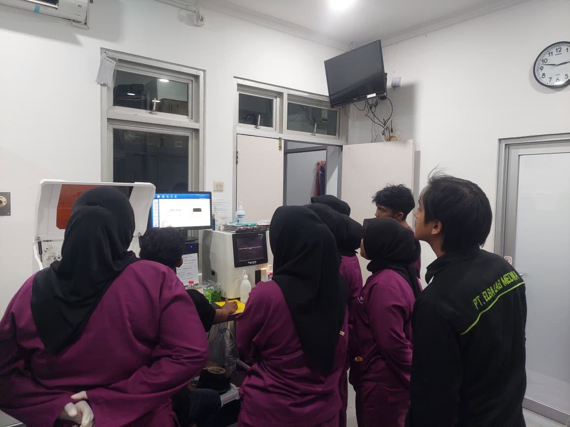 Instalasi dan Training Alat Kimia Klinik Automated Aruma dan Hematology Promed di Rs Marinir Cilandak