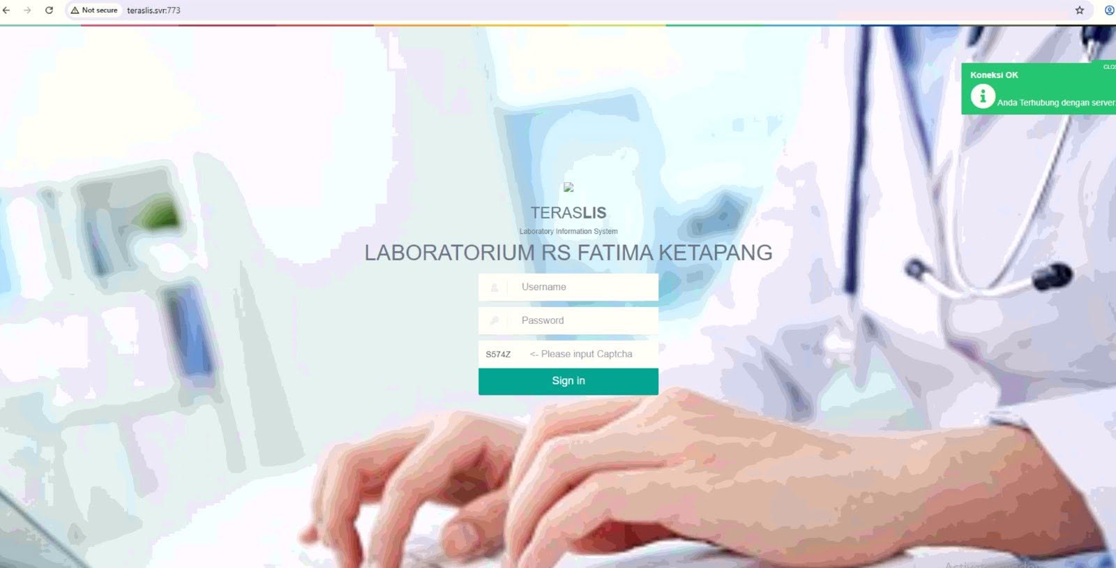 Instalasi dan Training Penggunaan TerasLIS  Laboratory Information System di Rumah Sakit Fatima Ketapang Kalimantan Barat - Foto 5